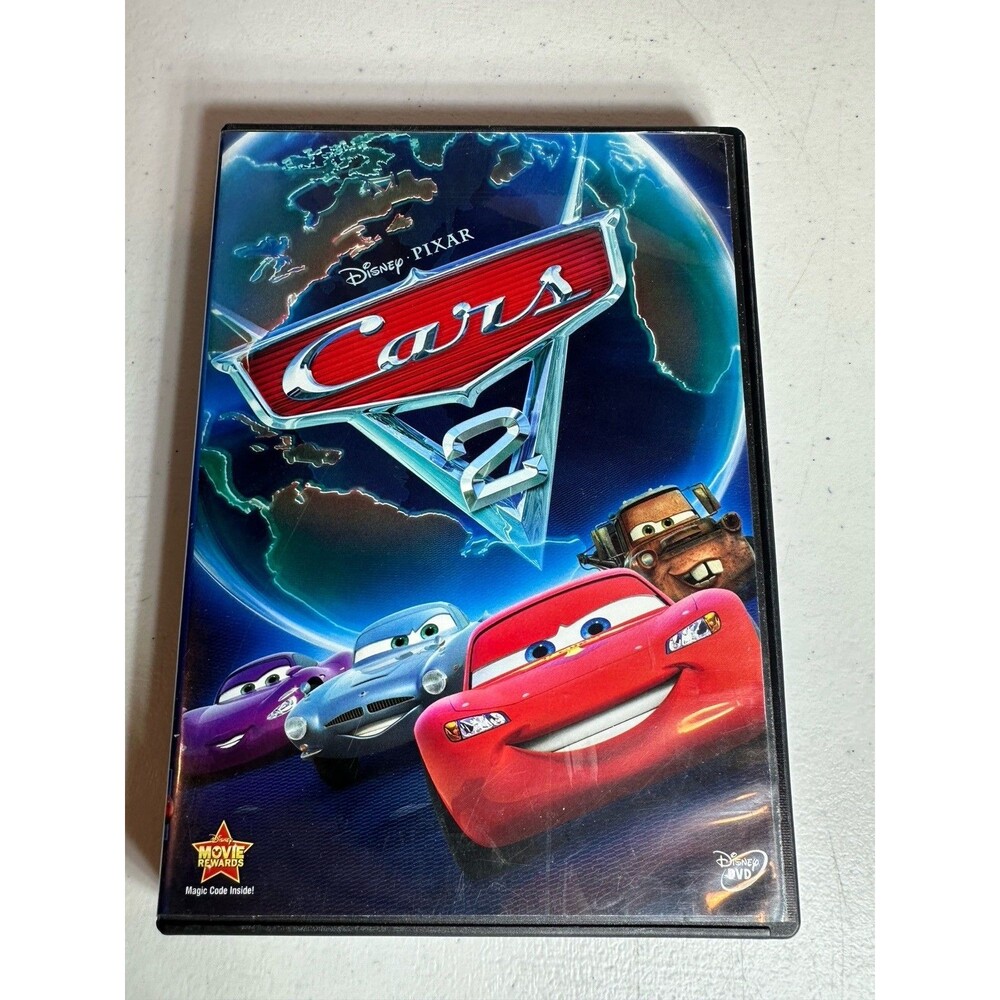 Disney Pixar Cars 2 DVD 2011 G 106 Min NTSC Director's Commentary,